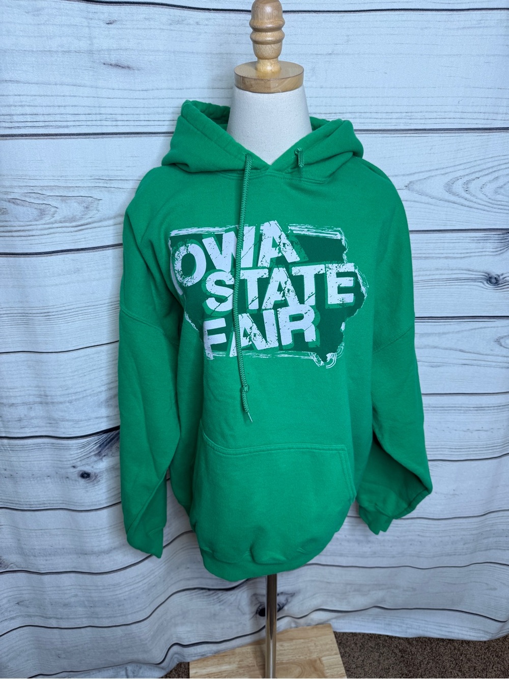 Green Iowa State Fair Pullover Hoodie
